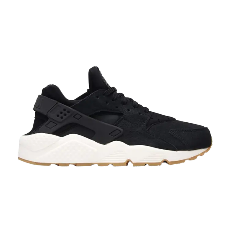 

Кроссовки Nike Wmns Air Huarache Run SD 'Black Deep Green Sail', черный