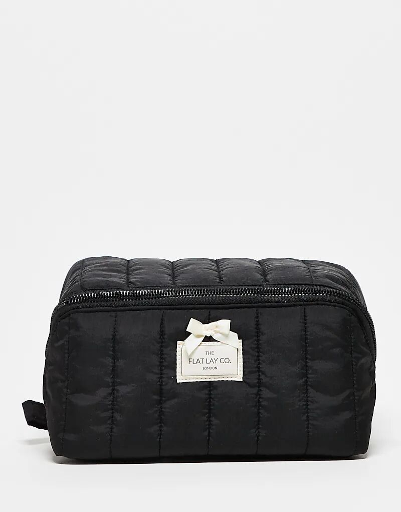 

Сумка-коробка для макияжа Flat Lay Co. Marshmallow - классический черный Flat Lay Company