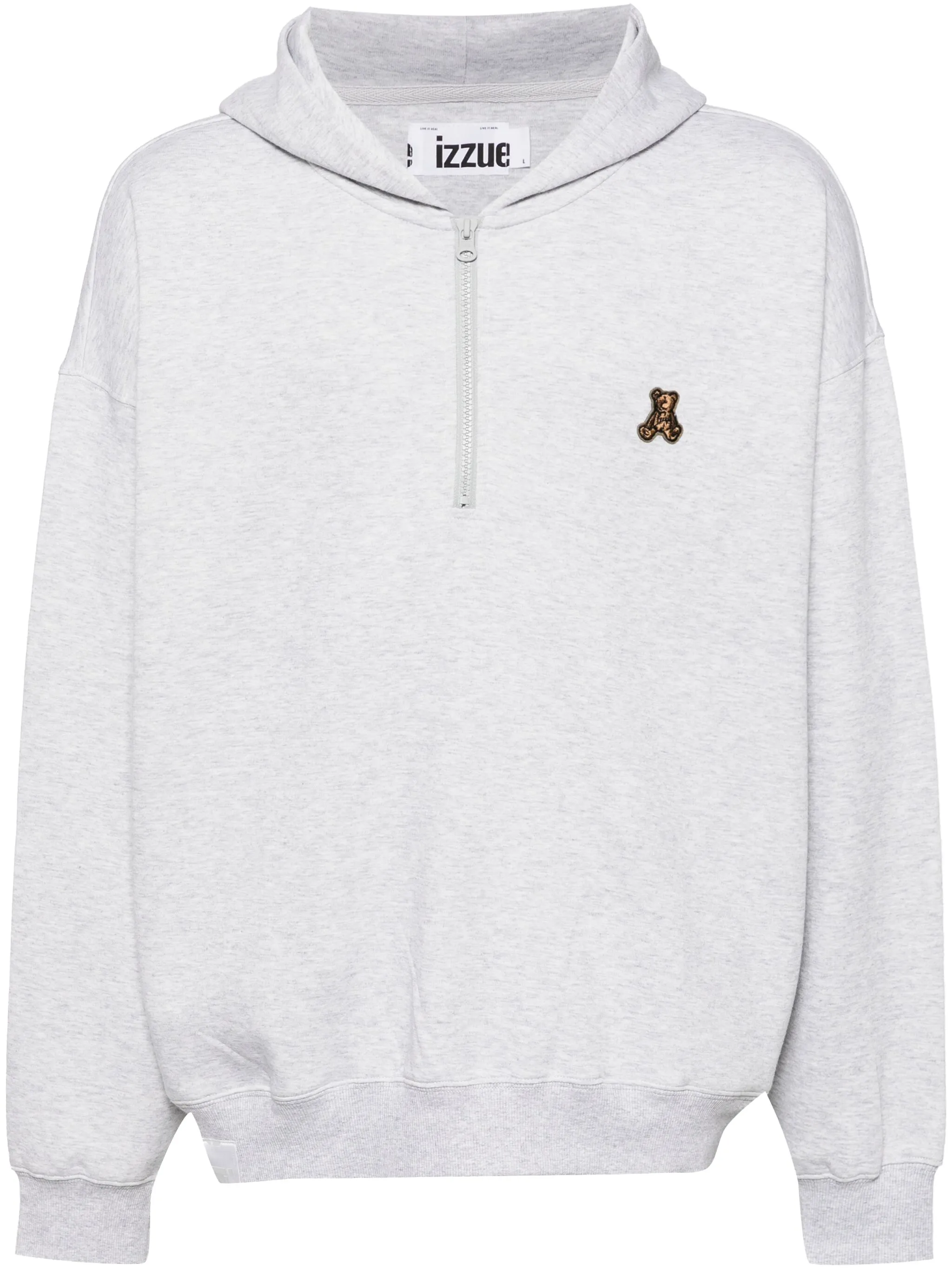 

Худи с аппликацией Izzue, серый