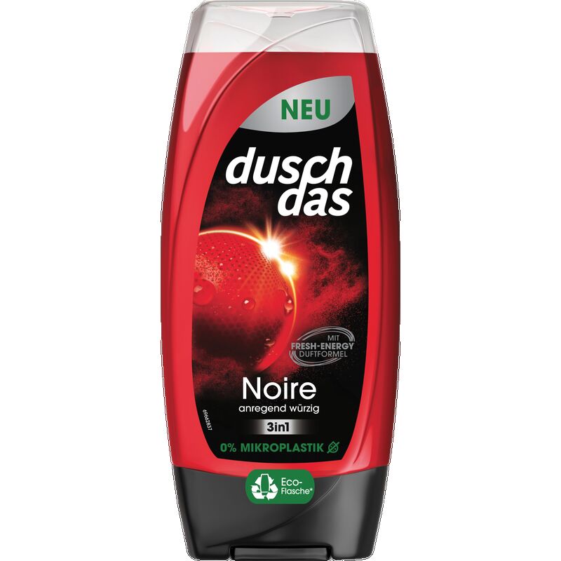 

Гель для душа и шампунь 3 в 1 Noire duschdas, 225 ml