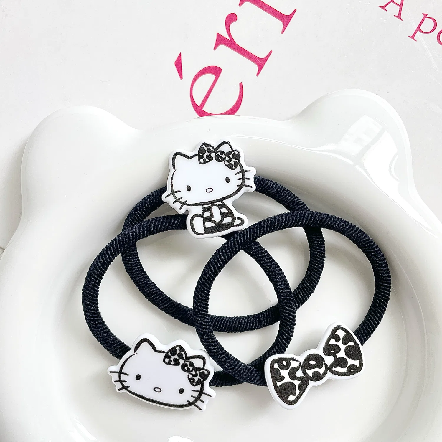 Резинки для волос Sanrio Hello Kitty набор из 3 шт — фото 4