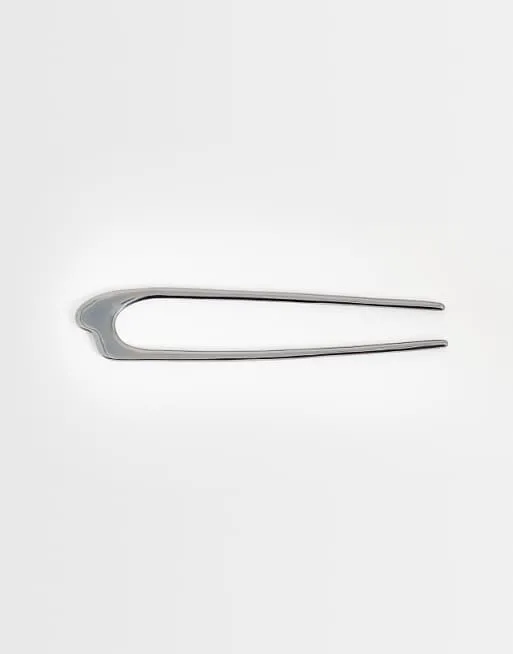 

Заколка для волос Weekday из оружейного металла