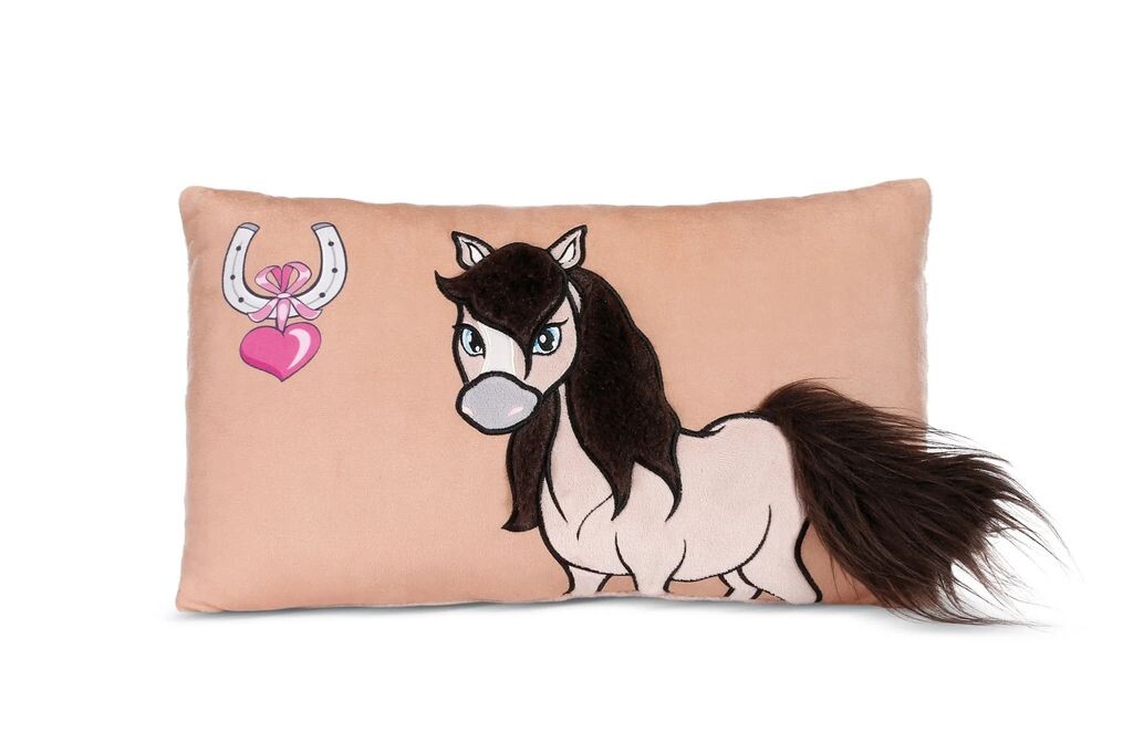 

Nici 48381 Loretta Pony Подушка прямоугольная 43x25 см плюшевая лошадь Mystery Hearts