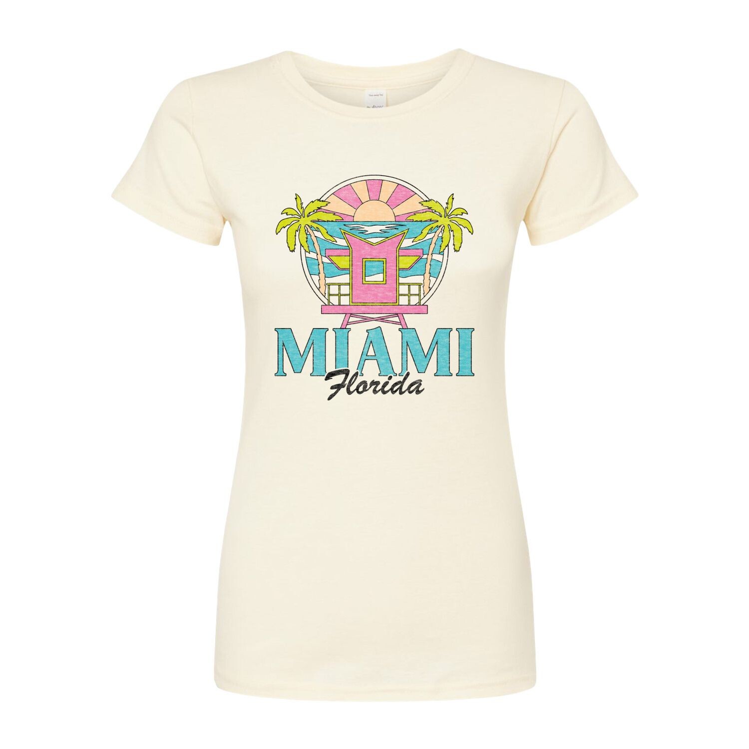 

Футболка с графическим рисунком Miami Florida для юниоров Licensed Character
