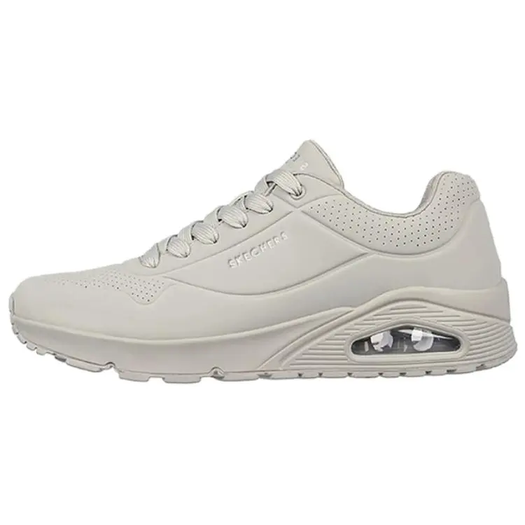 

Уличные низкие повседневные туфли мужские серые Skechers, Gray