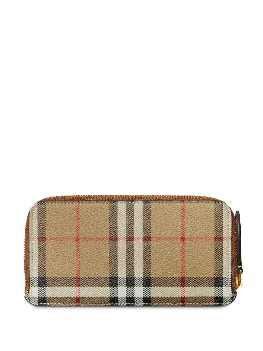 

Кошелек на молнии в клетку Vintage Check BURBERRY, нейтральный