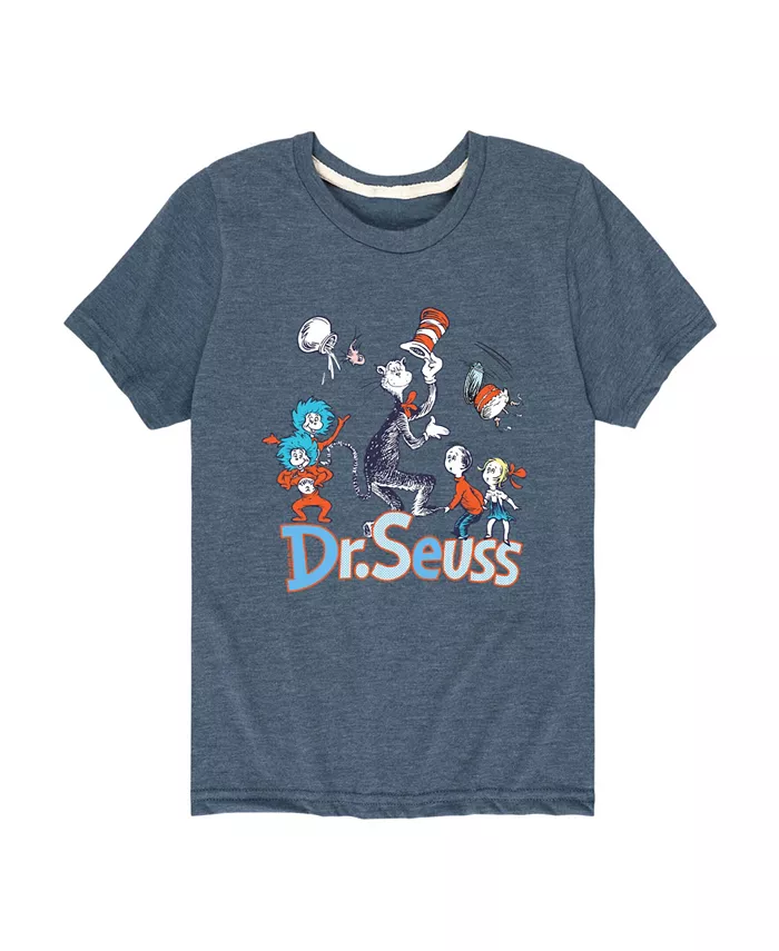 

Футболка с принтом для мальчиков Toddler Boys Graphic T-Shirt Dr. Seuss, синий