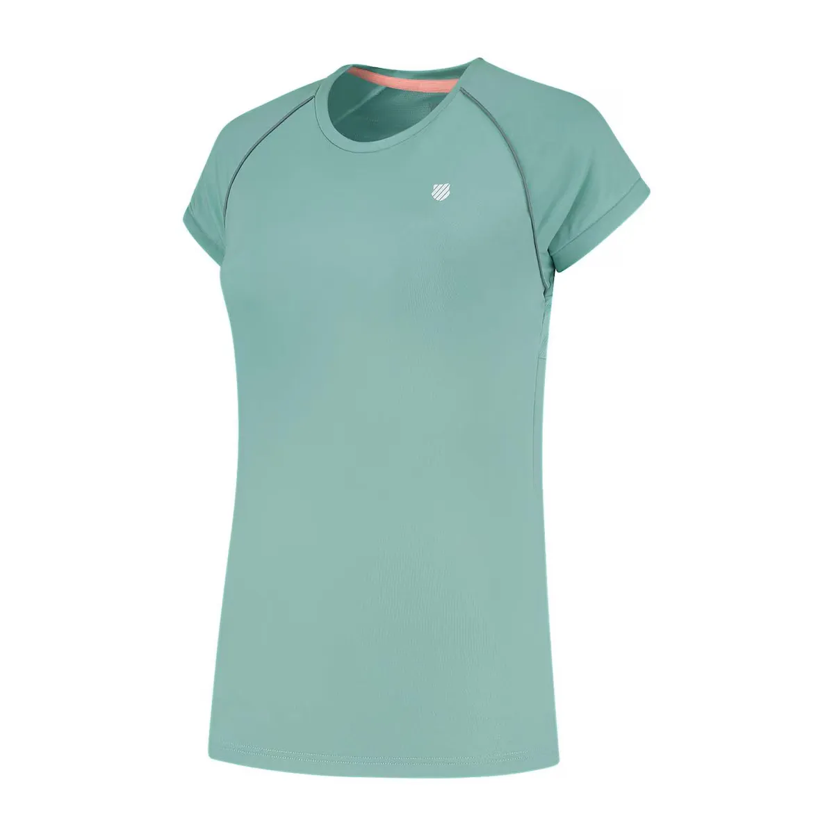 

Женская теннисная рубашка и рубашка для падела HYPERCOURT C и NECK TOP K· Швейцарский K-Swiss, светло-зеленый