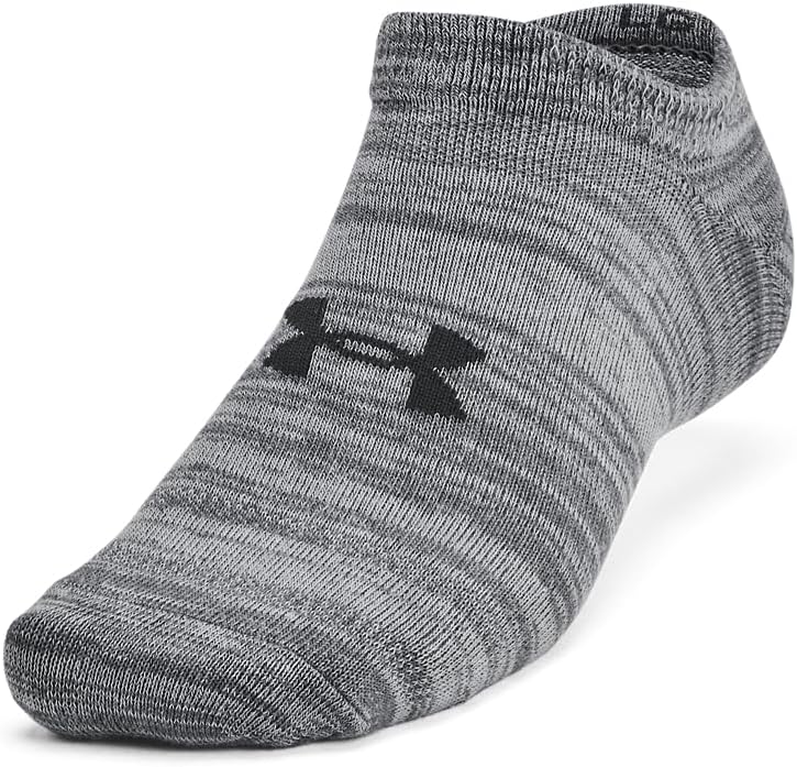 Under Armour Kids' Essential 2.0 легкие носки ноу-шоу (6 пар), (025) Castlerock/Castlerock/Anthracite — фото 4