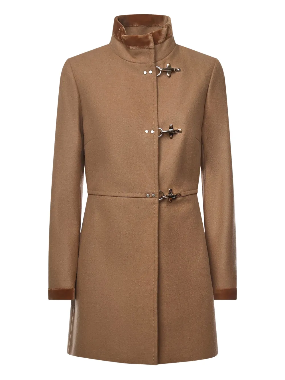 

Двубортное пальто с застежкой на_toggle_ Fay, нейтральный