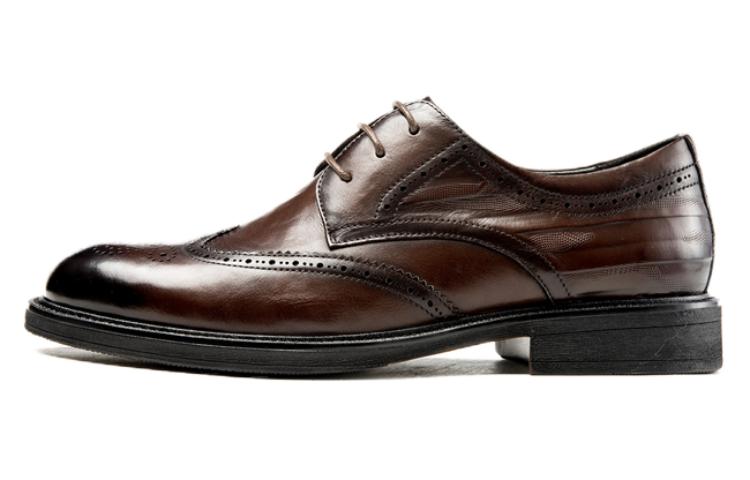 

AOKANG Туфли мужские низкие коричневые