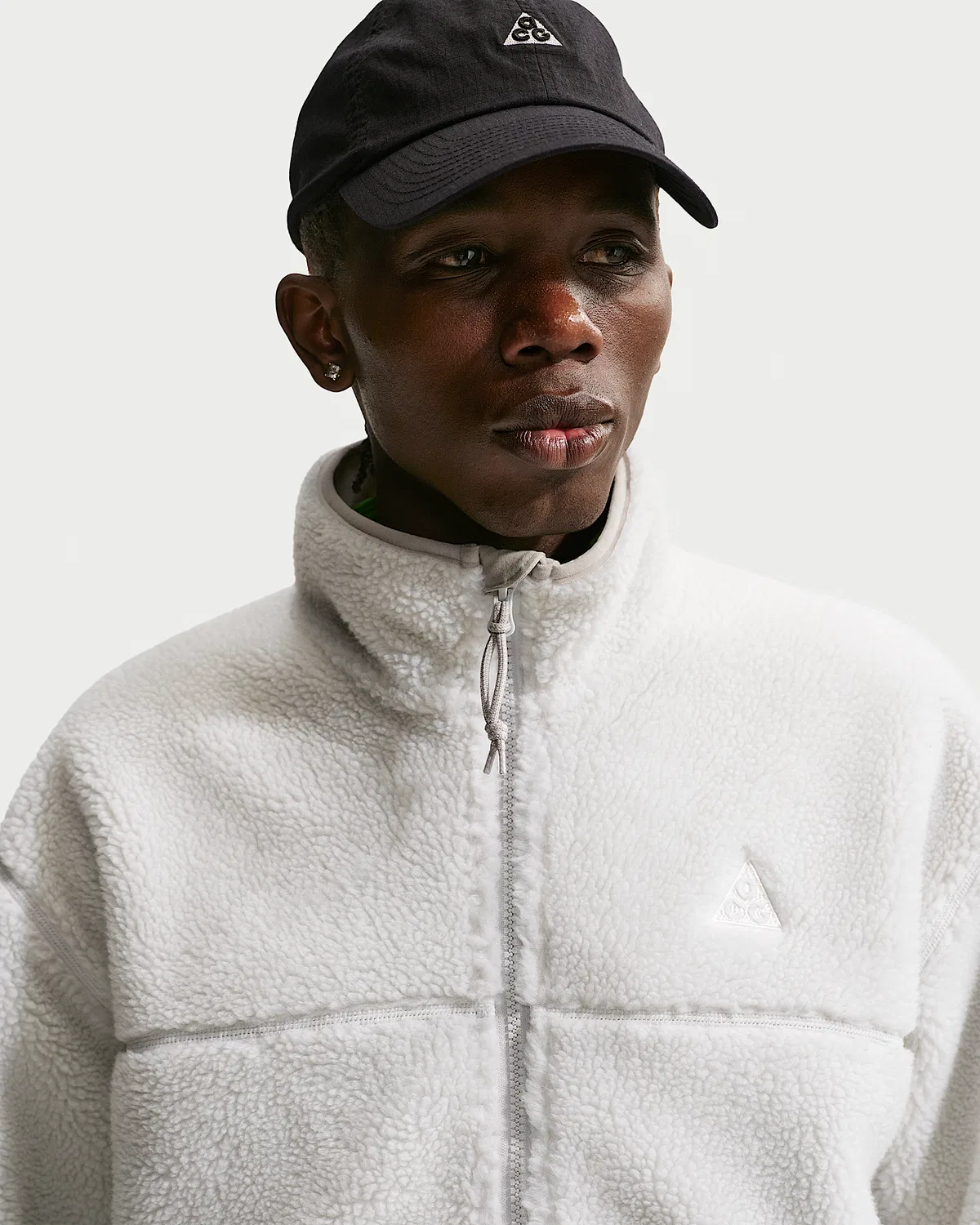Мужская ветрозащитная куртка Nike ACG "Canwell Glacier" с технологией Therma-FIT ADV, Photon Dust/College Grey/Grey Fog/Summit White — фото 3