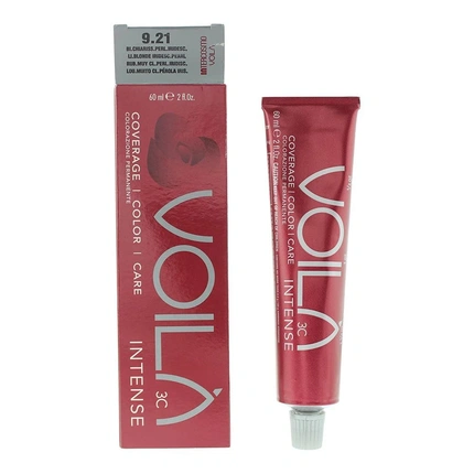 

Краска для волос Voila 3c Intense 9.21 Light Blonde Iridescent Pearl