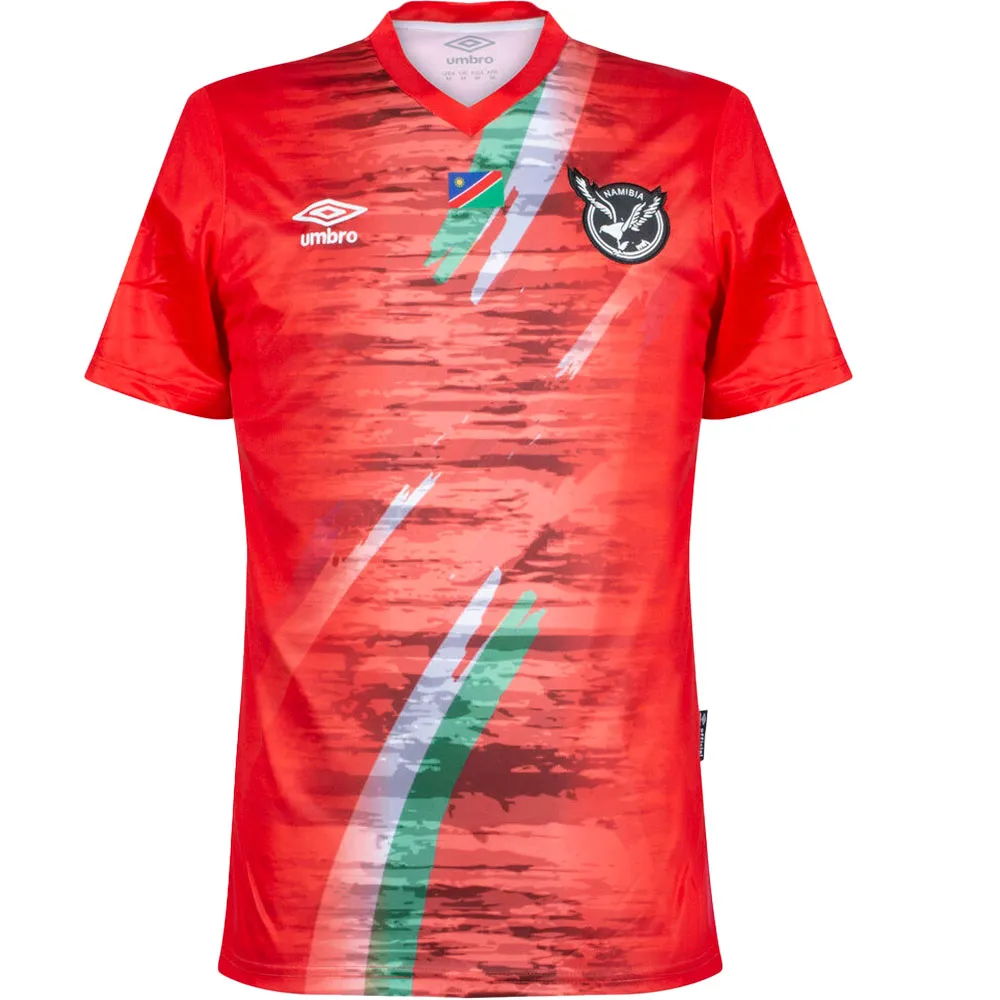 

Футболка с коротким рукавом Umbro Namibia 23/24 Replica Away, красный