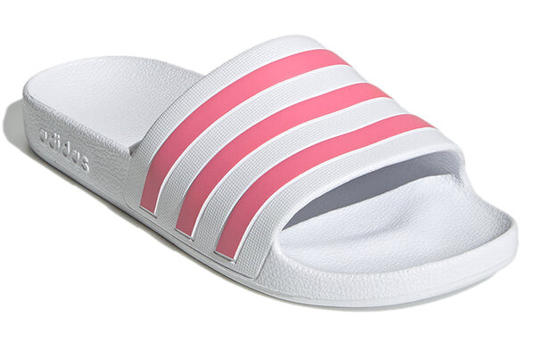 Кроссовки adilette aqua slide Adidas, белый — фото 3