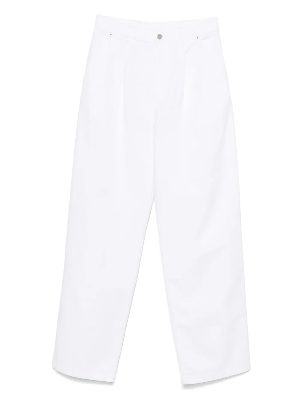 

Джинсы со складками Moschino, белый