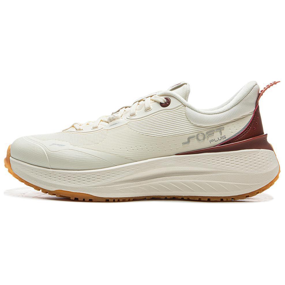 

LINING Легкие, мягкие, нескользящие и износостойкие повседневные туфли SOFT PLUS с низким верхом, бежевые, белые, красные