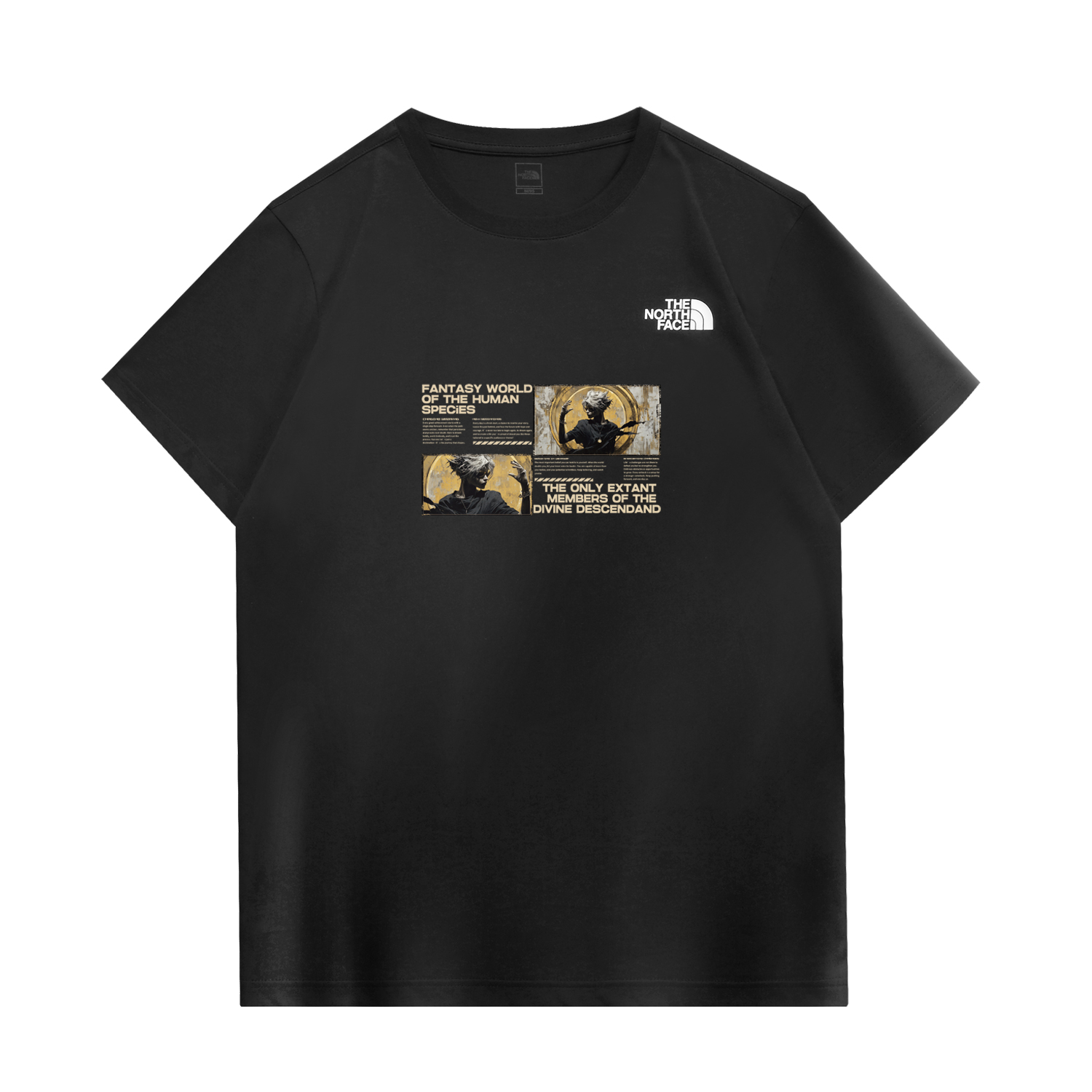 

THE NORTH FACE Футболка унисекс черная, Черный, THE NORTH FACE Футболка унисекс черная