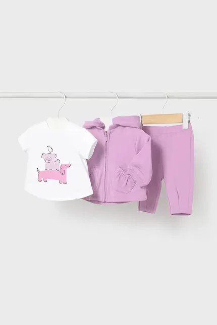 Комплект джоггеров Mayoral Newborn, розовый