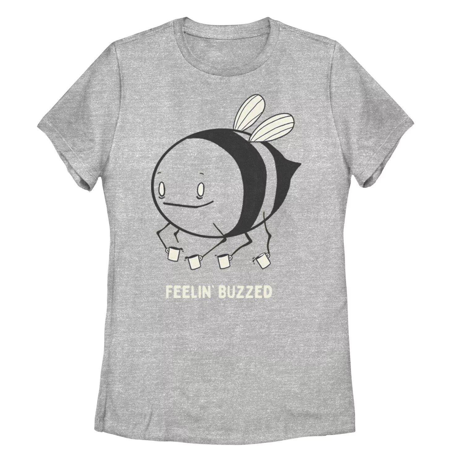 

Футболка с изображением кофейной пчелы для юниоров Feelin' Buzzed