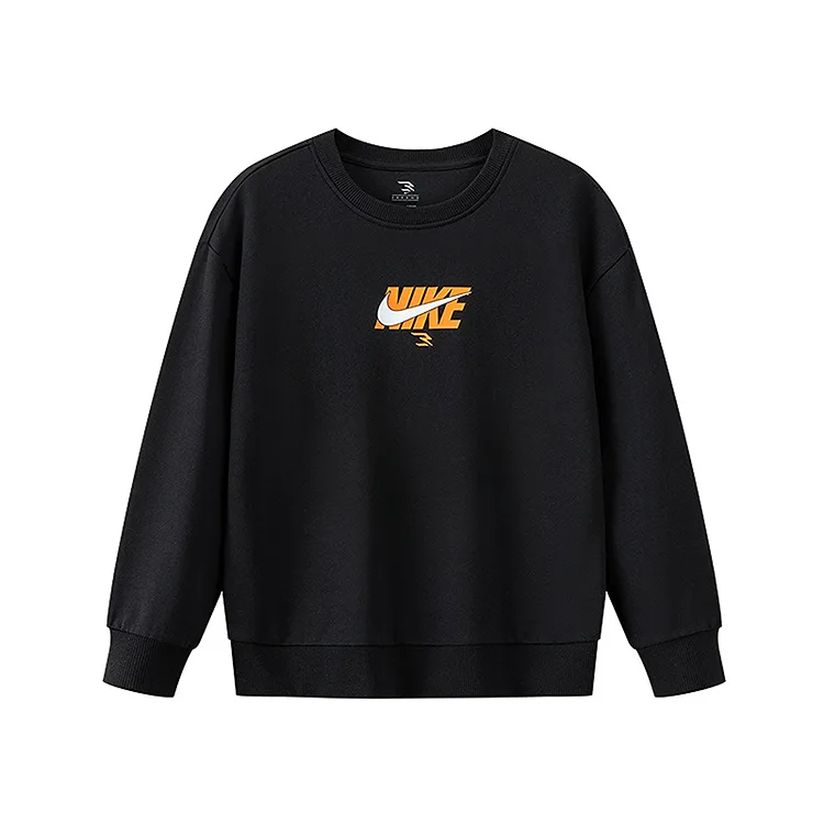 Детский свитшот с круглым вырезом Nike, красный — фото 3