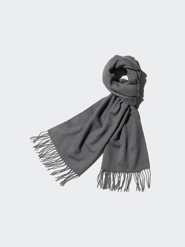 

Шарф heattech Uniqlo, серый