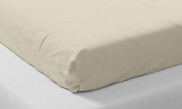 

Простынь на подгонке COTE DECO aus Mikrofaser, 90x23x190-23 см, бежевый