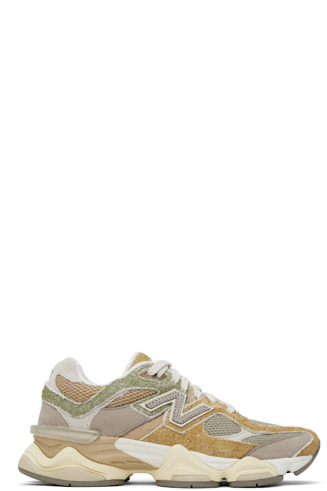 Кроссовки цвета хаки и серого 9060 New Balance