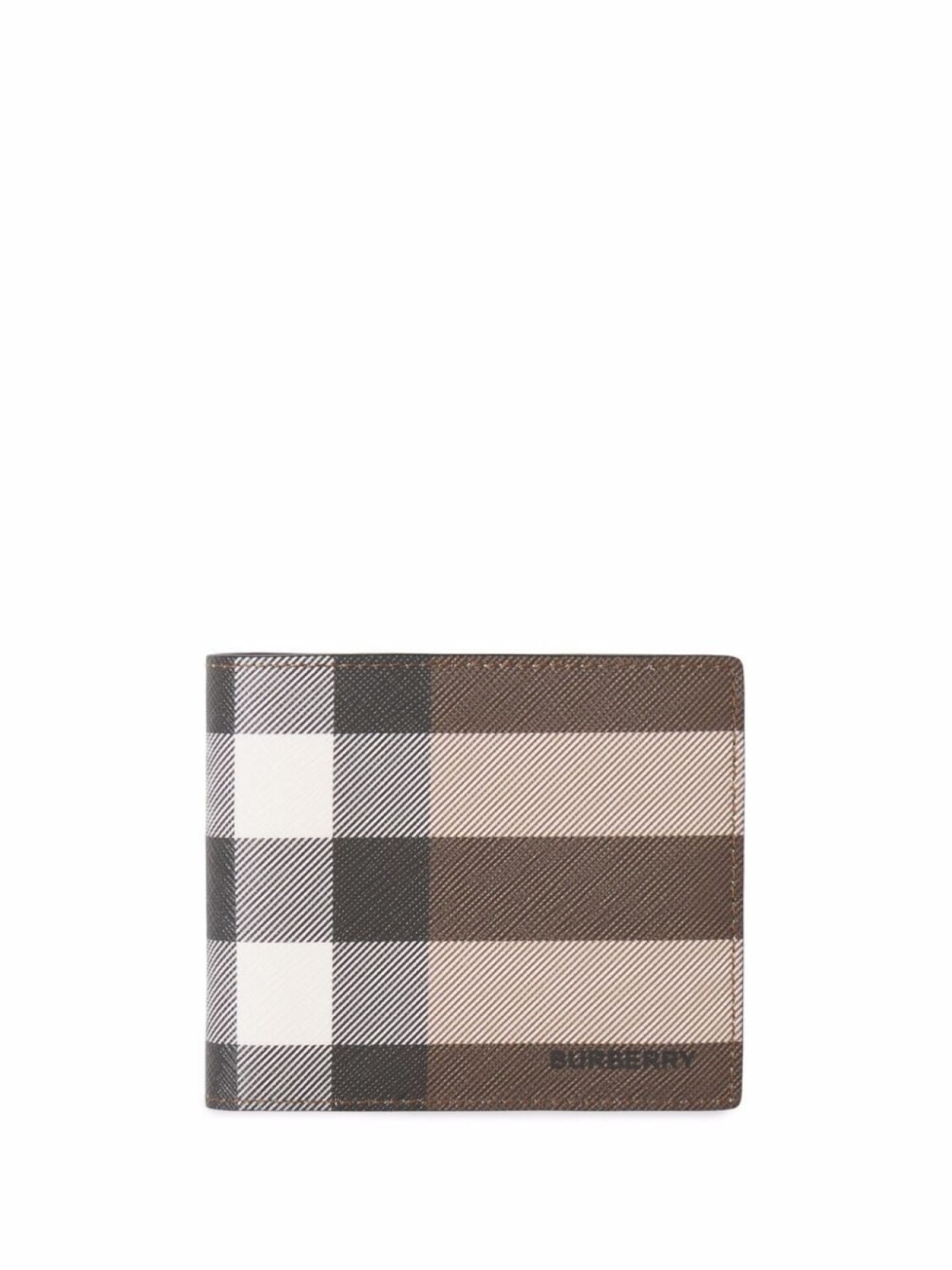 

Burberry кошелек в клетку, коричневый