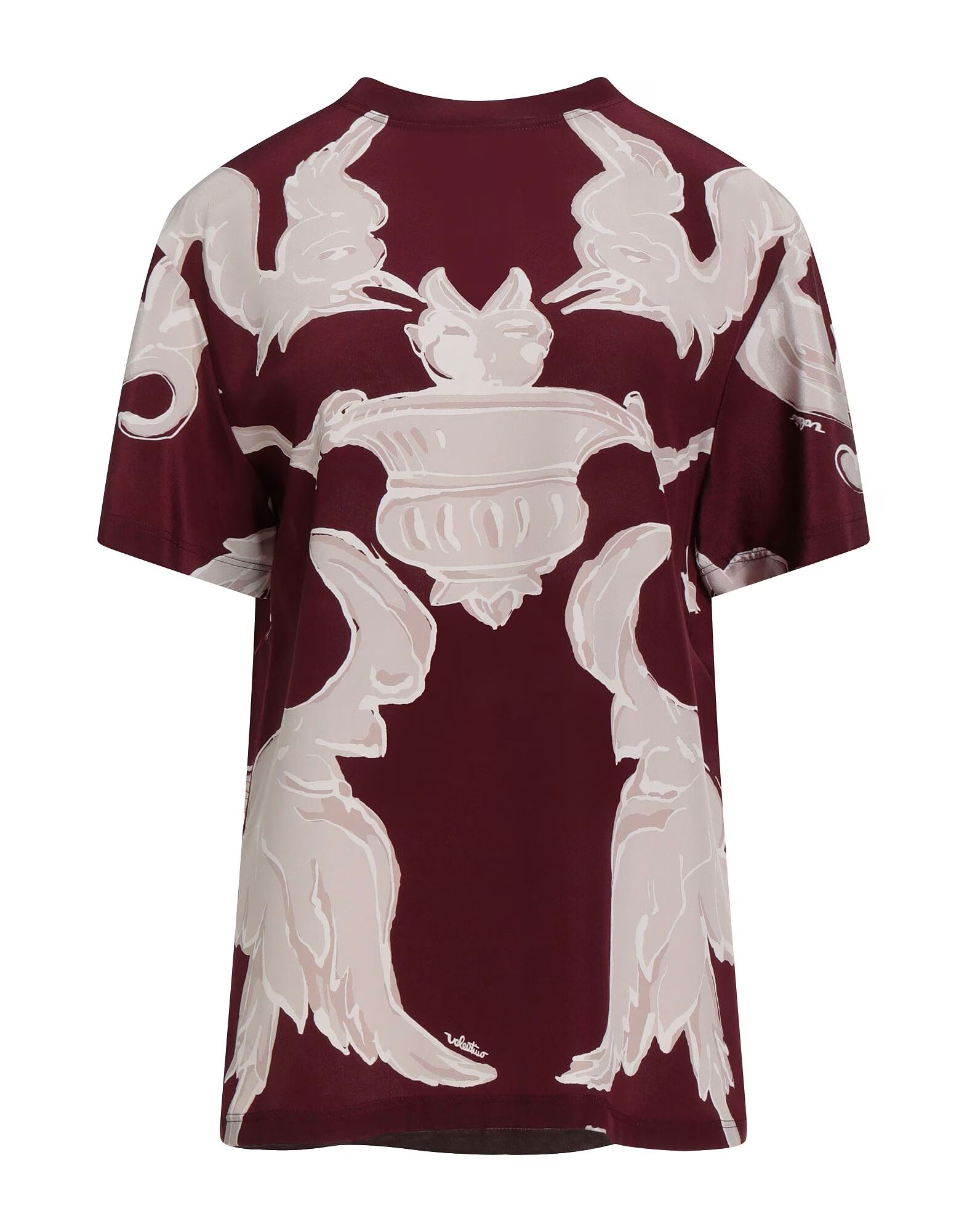 

Топ Valentino Garavani, бордовый