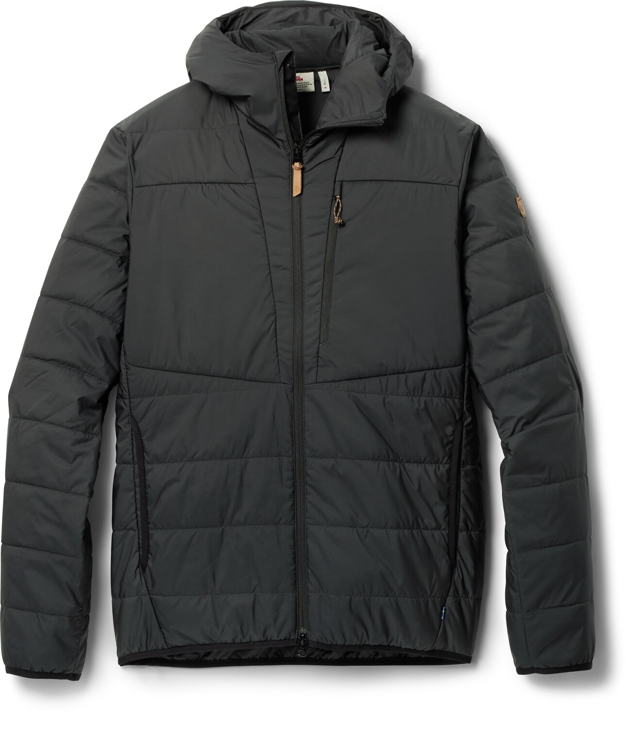 

Утепленная толстовка с подкладкой Keb — мужская Fjallraven, черный