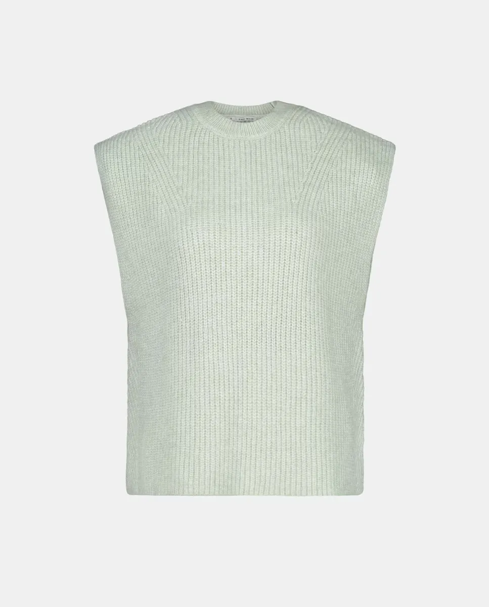 

Женский жилет жемчужной вязки Easy Wear, зеленый