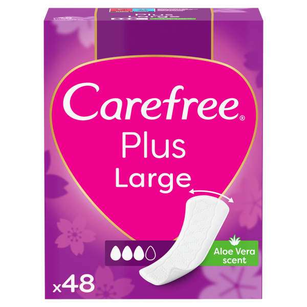 

Прокладки гигиенические, 48 шт./1 уп. Carefree Aloes