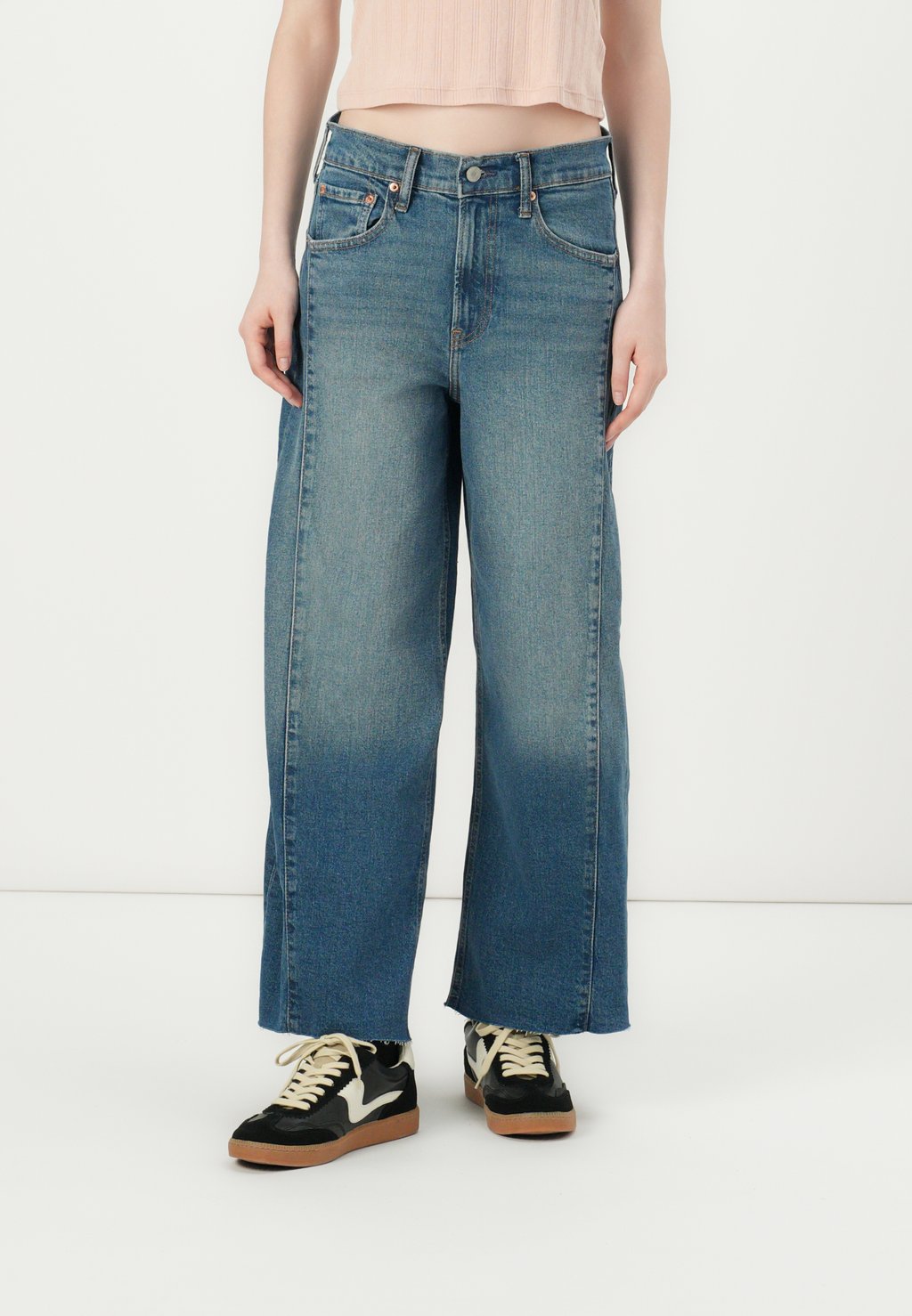 

Мешковатые джинсы STRIDE ANKLE FORESTER GAP, цвет Blue Denim