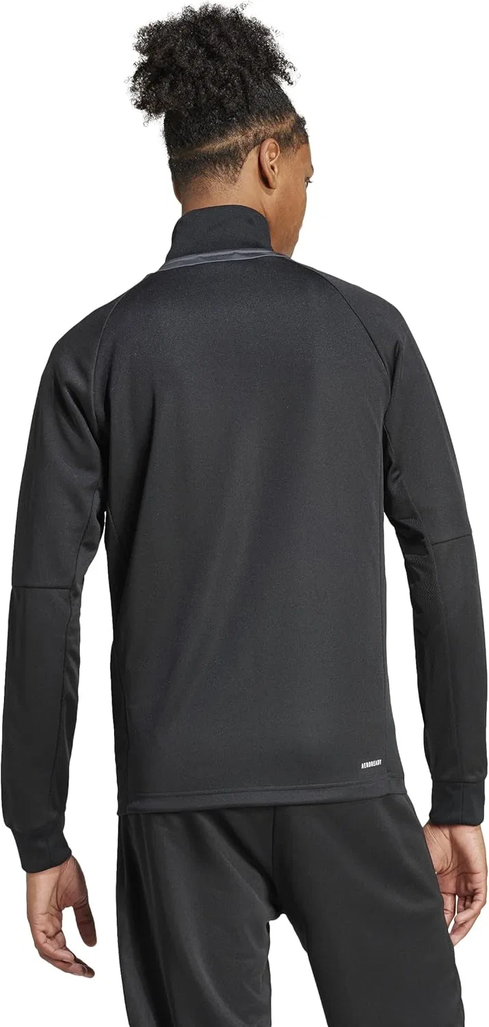 Мужская ветровка adidas Sereno Cut 3-Stripes Slim, Black/Grey — фото 4