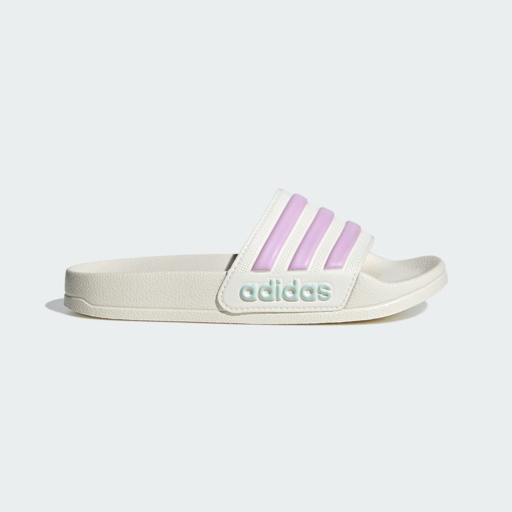 

Шлепанцы Adidas Adilette Shower Slides, цвет Off White/Bliss Lilac/Halo Mint