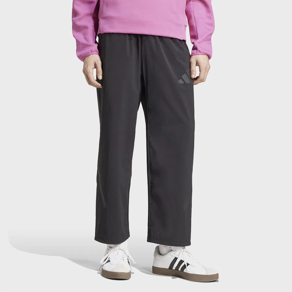 Мужские чёрные тканые брюки Adidas Z.N.E. от Adidas