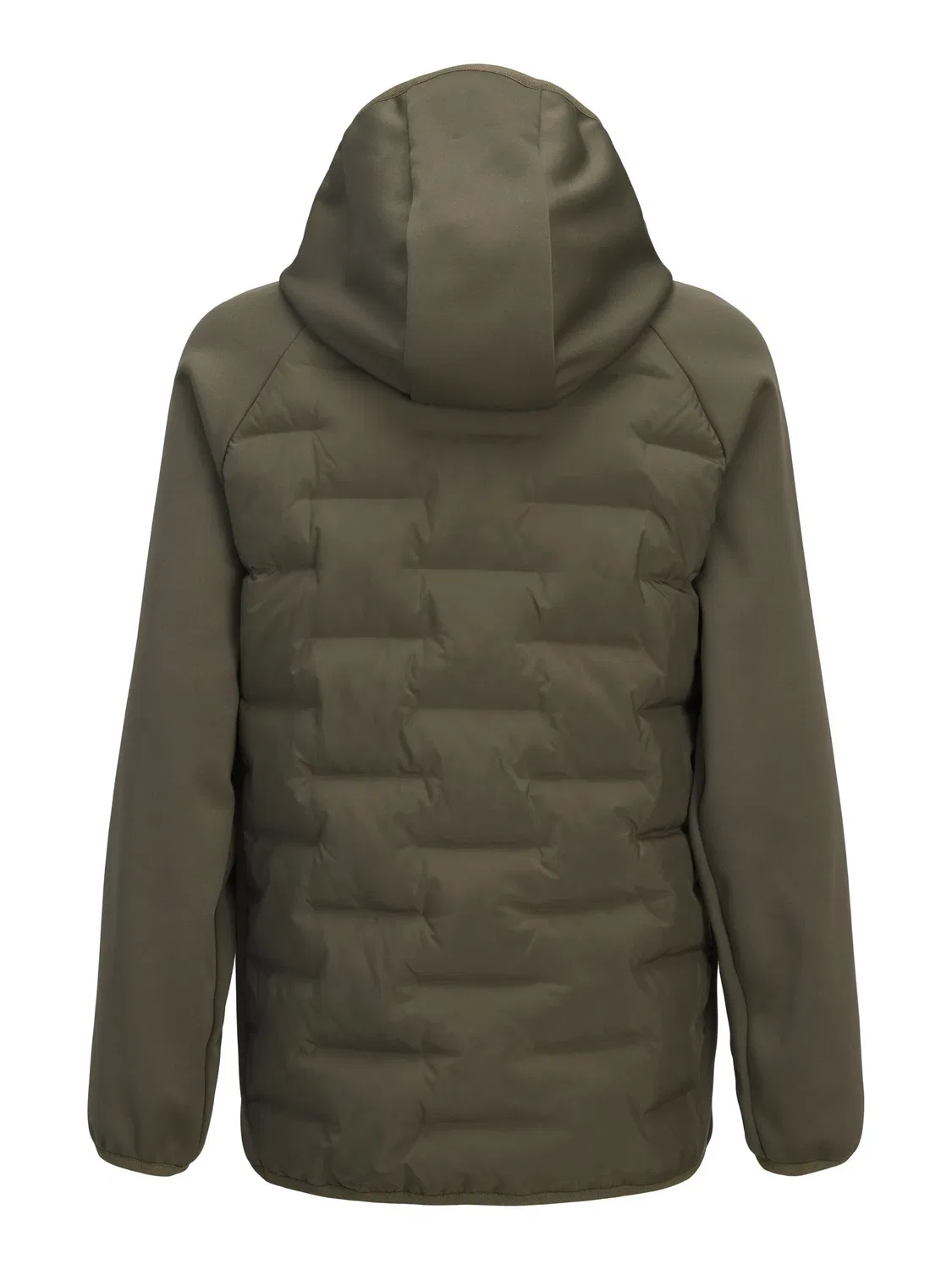 Хибридная куртка с капюшоном JACK & JONES Junior, dusty olive — фото 2