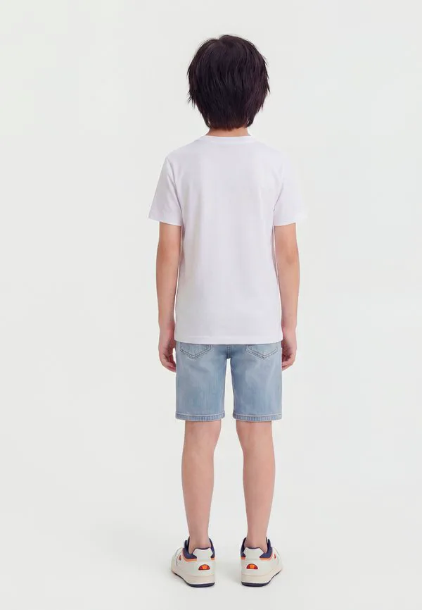Футболка унисекс durare с принтом Ellesse, White — фото 2