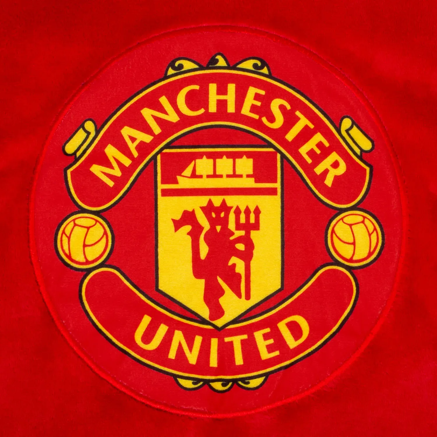 Детская худи-одеяло оверсайз Manchester United Manchester United Fc, красный — фото 2