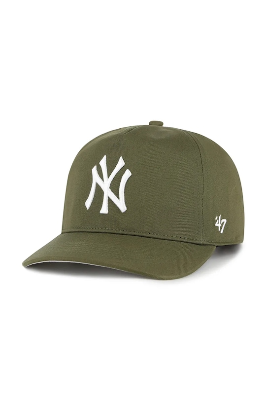 

Бейсболка с козырьком хлопковая MLB New York Yankees 47 Brand, зеленый