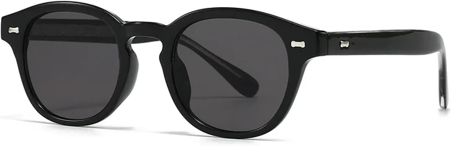 

Элитные солнцезащитные очки для женщин и мужчин, популярные в винтажном стиле панк, для активного отдыха и вождения, защита от ультрафиолета UV400 TVTBBVV, Black Black