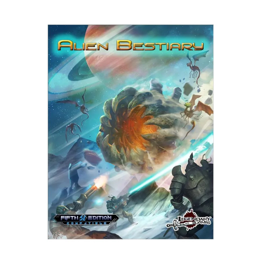 

Alien Bestiary (5E), Dungeons & Dragons (5th Edition) - Rulebooks, Sourcebooks & Supplements (Legendary Games), твердый переплет