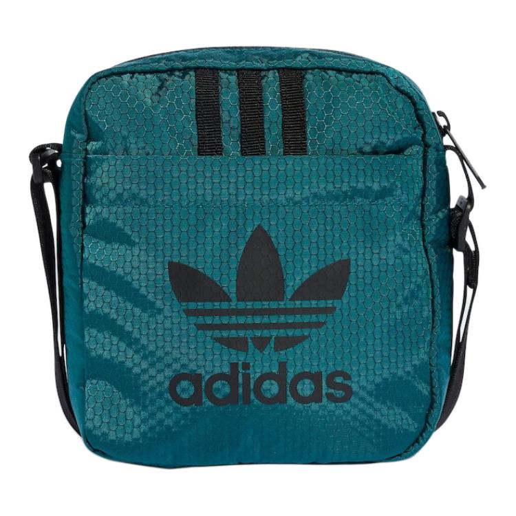 

Adidas Полиэстеровый кроссбоди унисекс малый руины ворон синий, Ruins Raven Blue