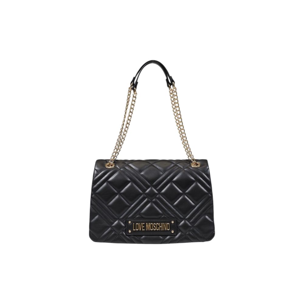 

Черная полиэтиленовая сумка LOVE MOSCHINO