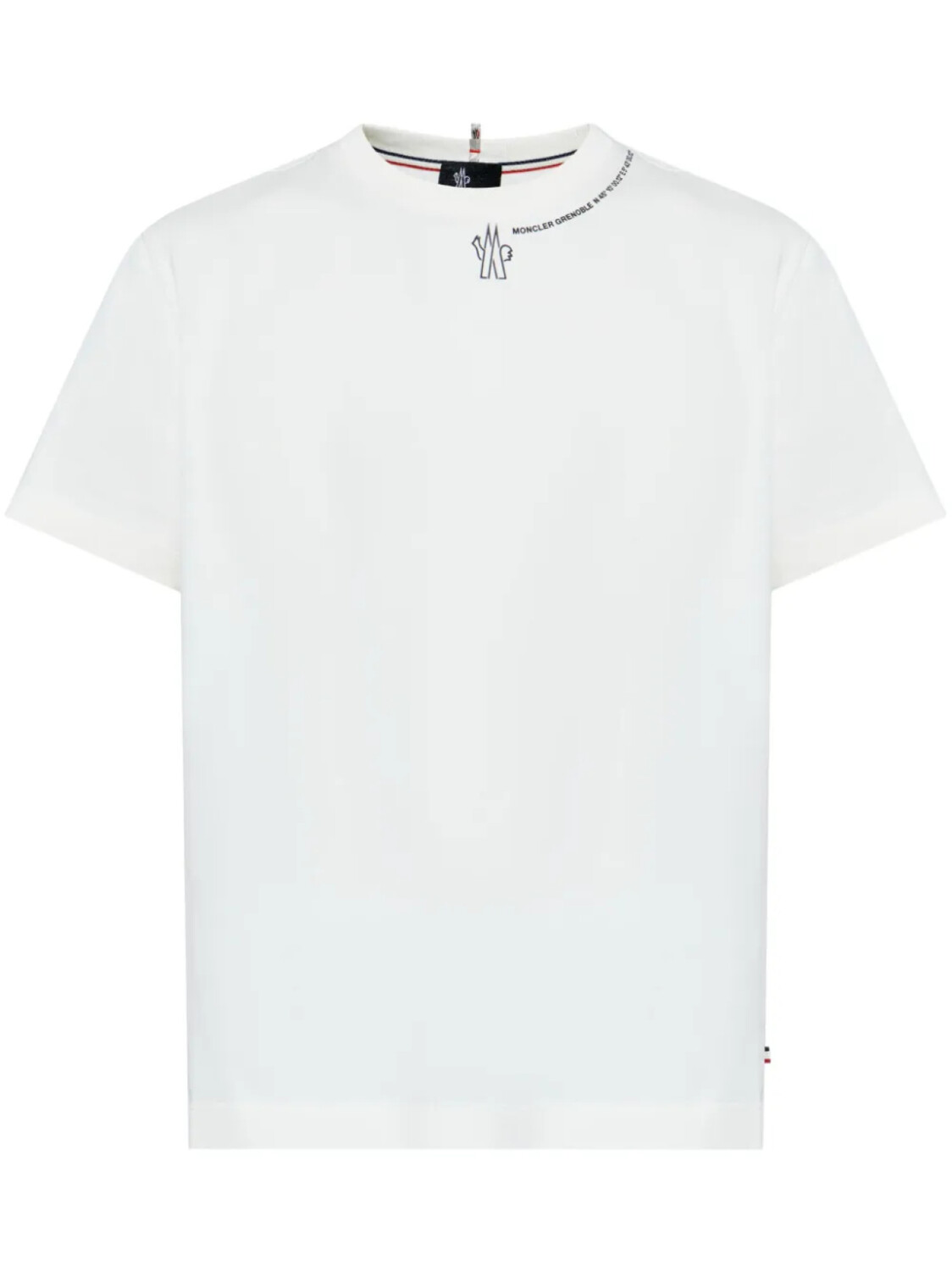 

Футболка с логотипом Moncler Grenoble, белый