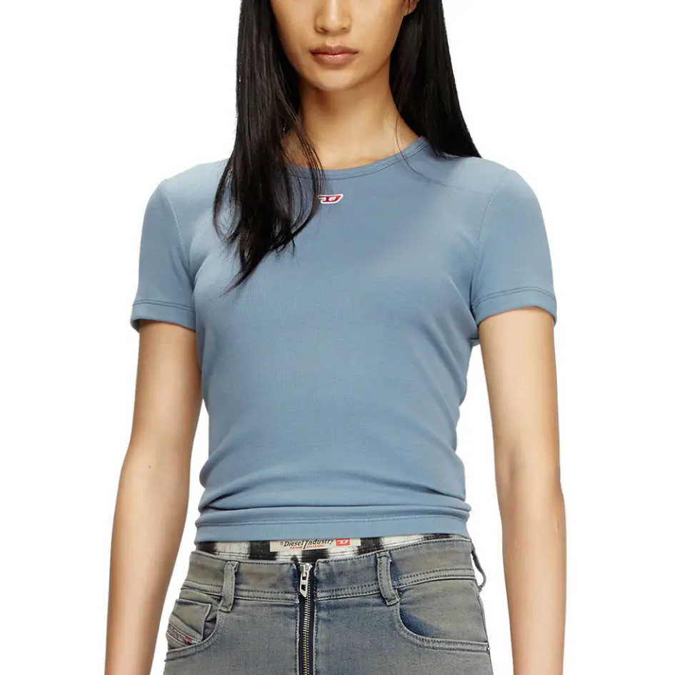 

Футболка с длинными рукавами и длинным рукавом DIESEL, светло-голубой, Синий, Футболка с длинными рукавами и длинным рукавом DIESEL, светло-голубой