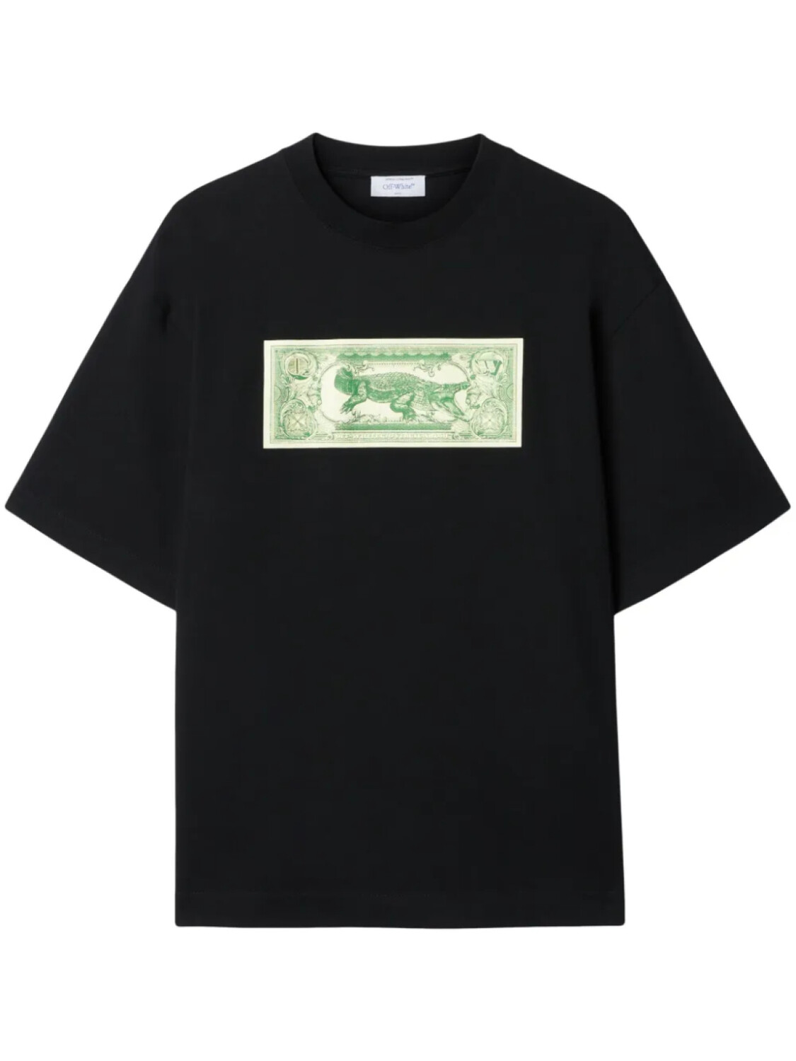 

Off-White футболка Banknote Arrow, черный
