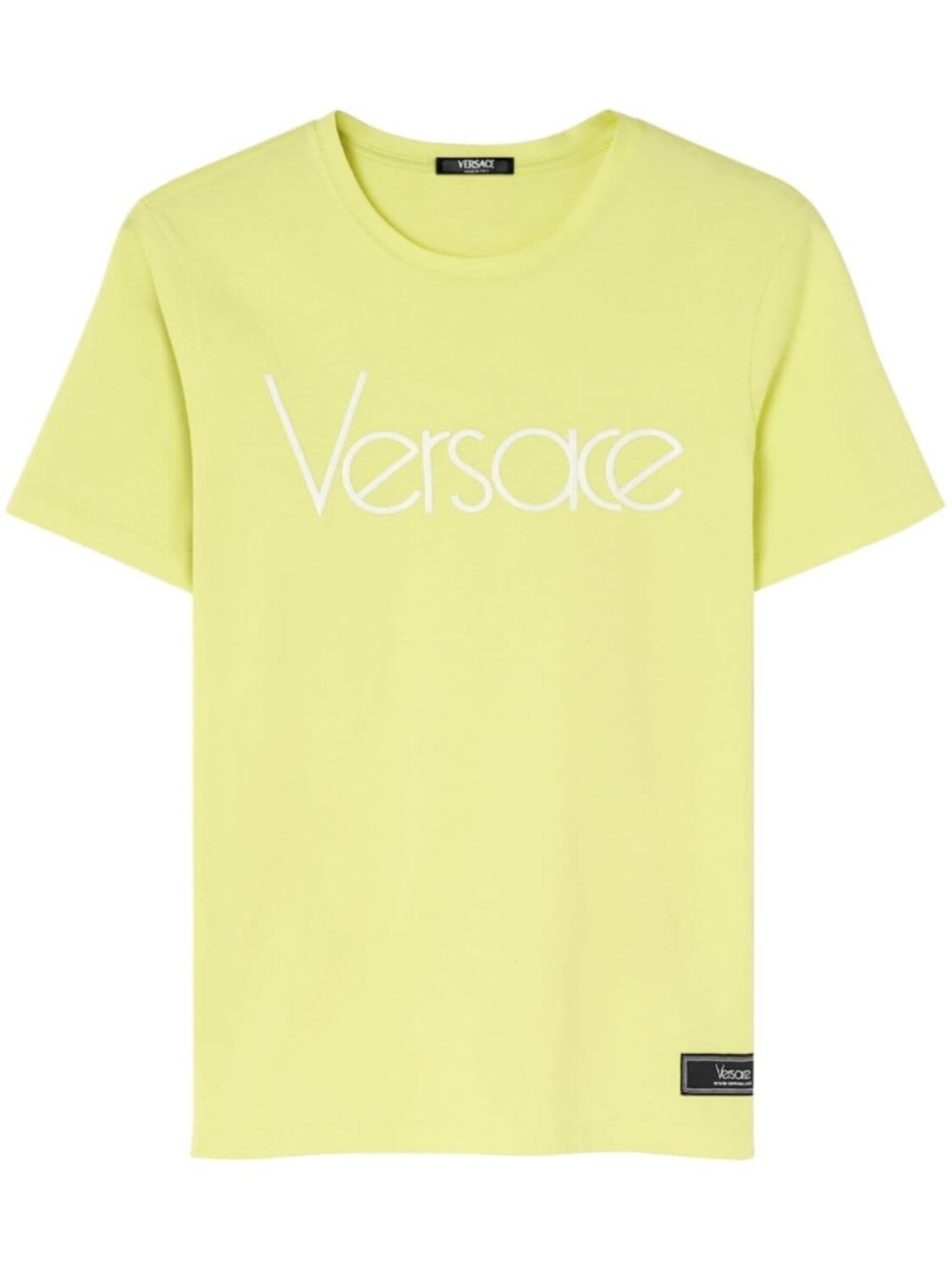 

Versace футболка с логотипом, желтый