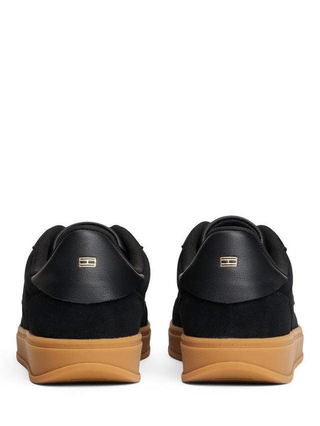 Heritage Suede Trainers Tommy Hilfiger, Black — фото 4
